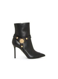 Bottines Eva en cuir - Noir