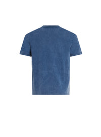 T-shirt vintage - Bleu & Bleu