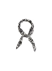 Foulard en soie - Noir & Blanc