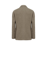 Blazer à poches en cachemire - Light Taupe