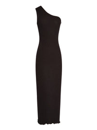 Robe tubulaire asymétrique - Black