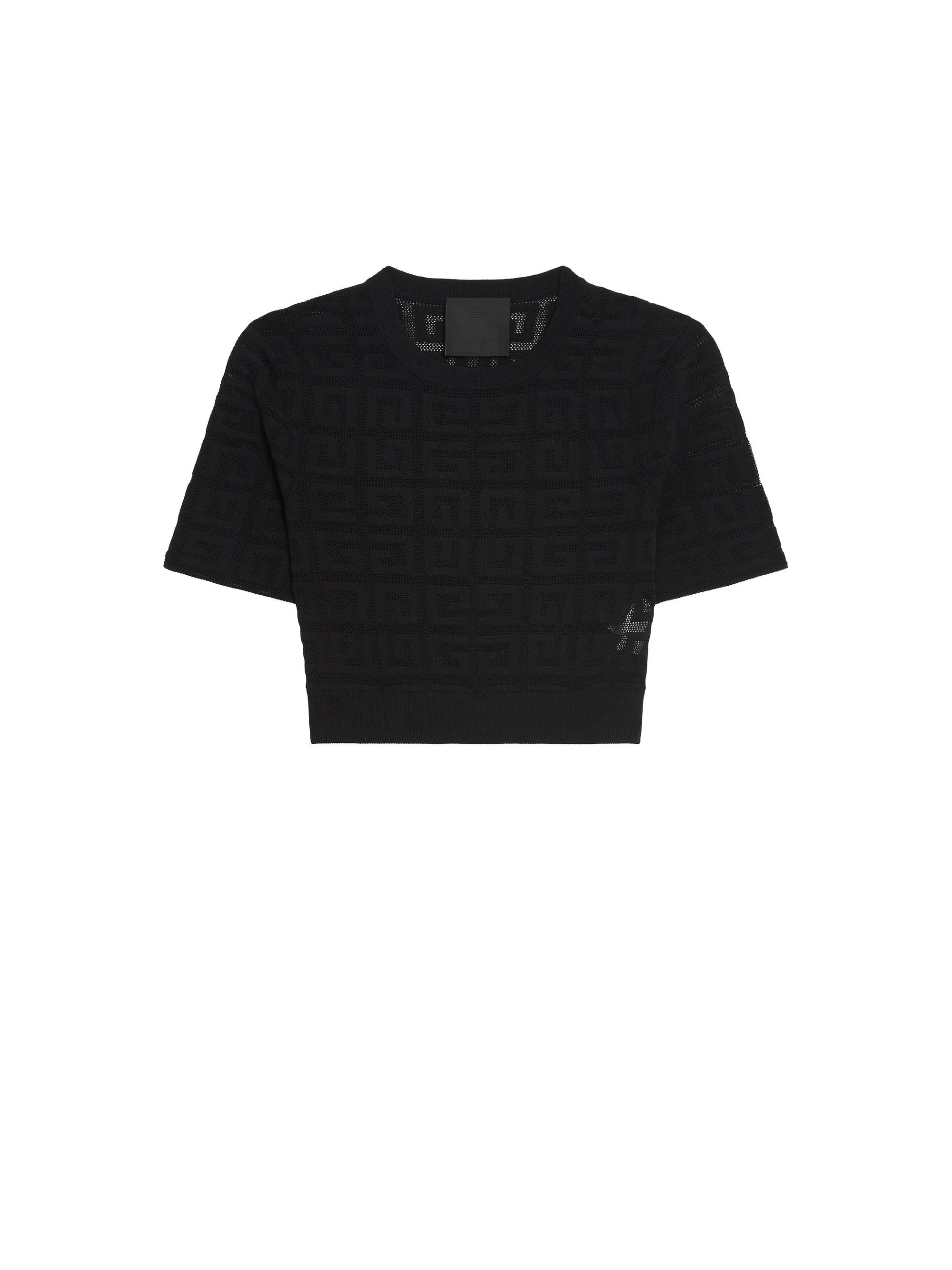 CROPPED 3/4 SLEEVES SWEATER