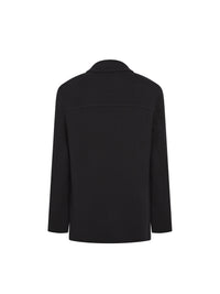 Veste double face en cachemire - Black
