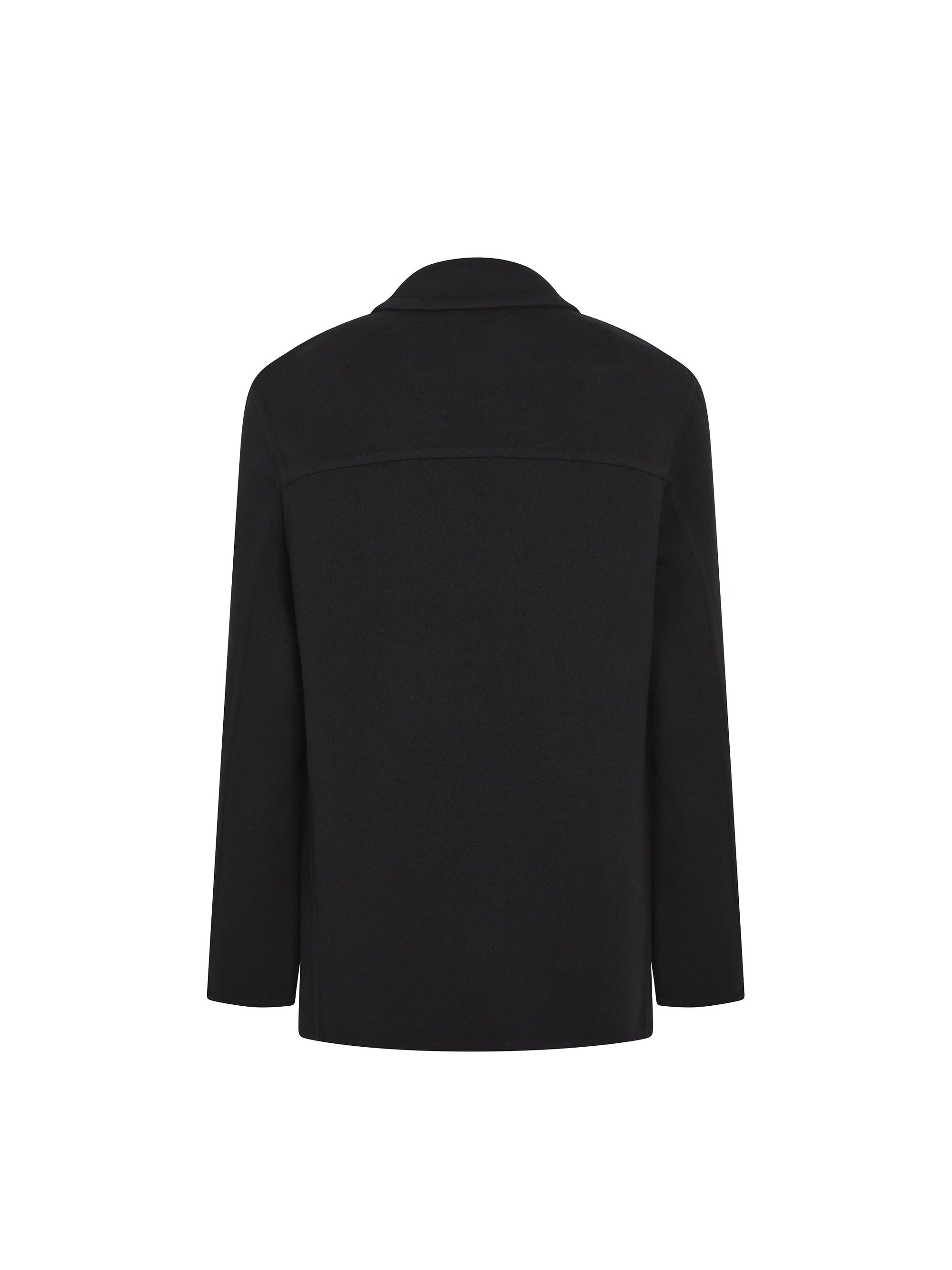 Veste double face en cachemire - Black