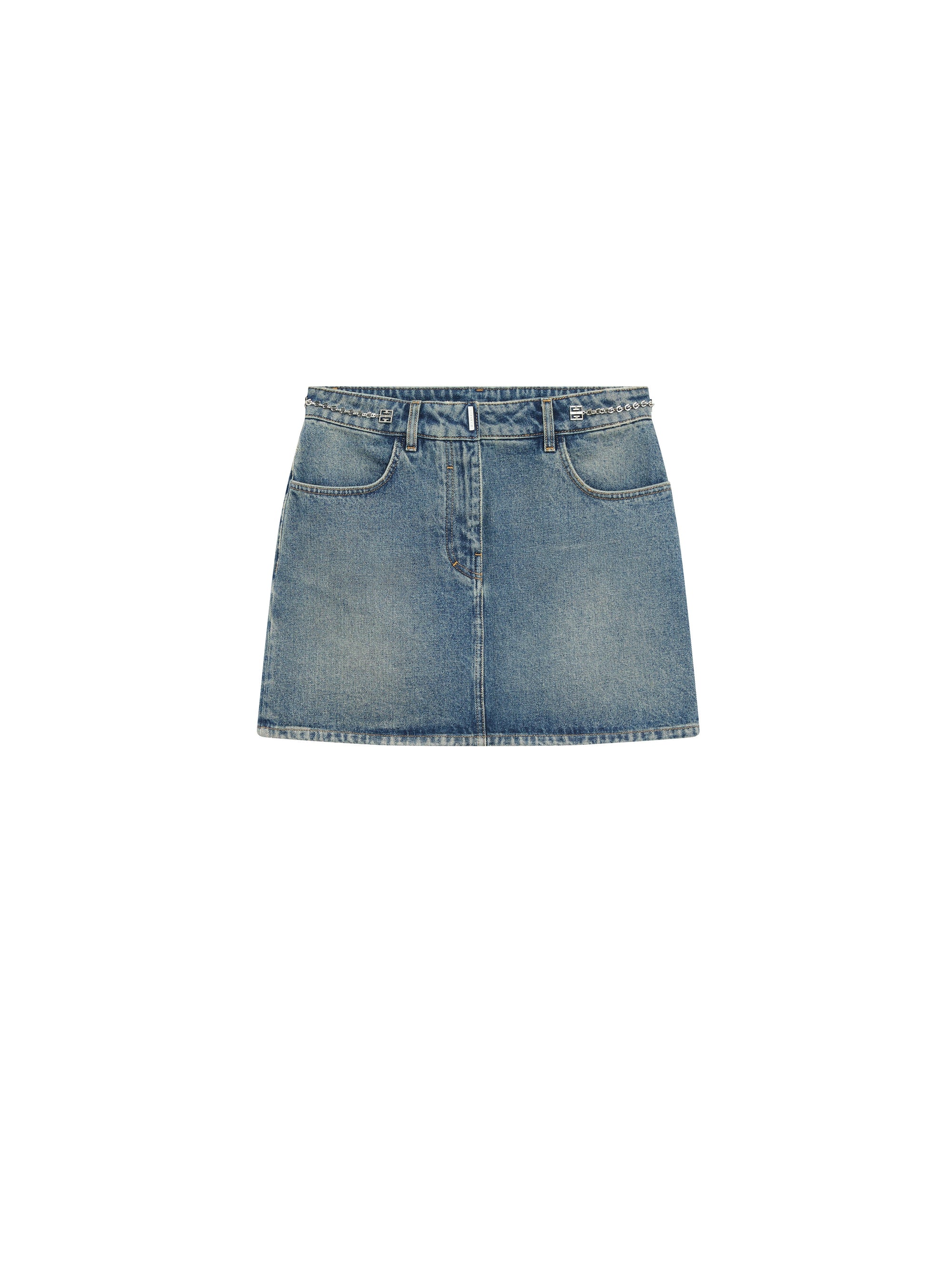 MINI SKIRT WITH CHAIN DETAIL