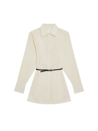 LONG SHIRT WITH VOYOU BELT
