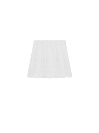 SHORT PLEATED SKIRT