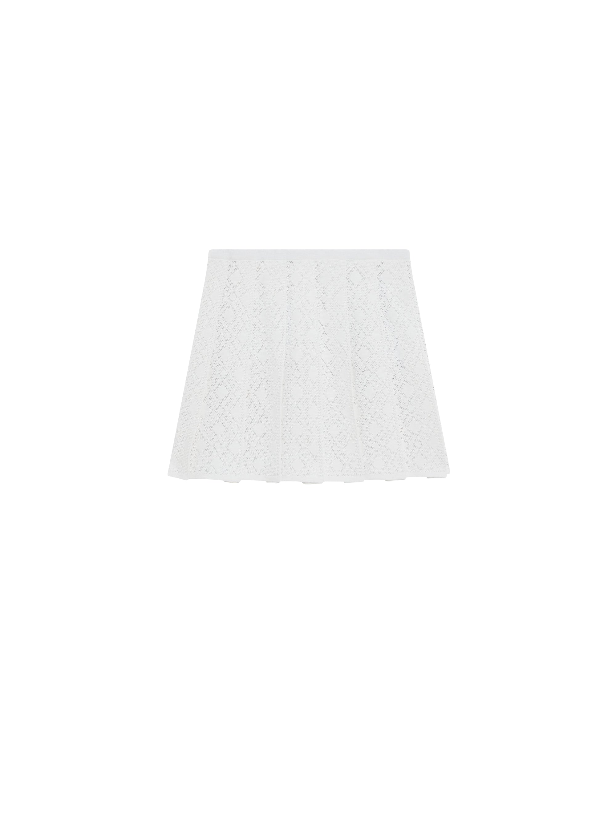 SHORT PLEATED SKIRT