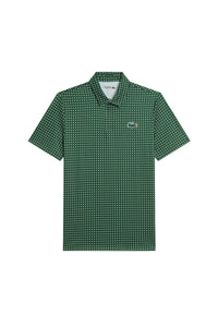 Polo à pois avec logo - Vert & Blanc