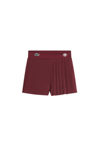Short plissé avec logo - Spleen & Blanc