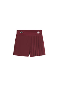 Pleated shorts with logo - Spleen & White