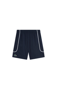 Shorts with logo piping - Navy