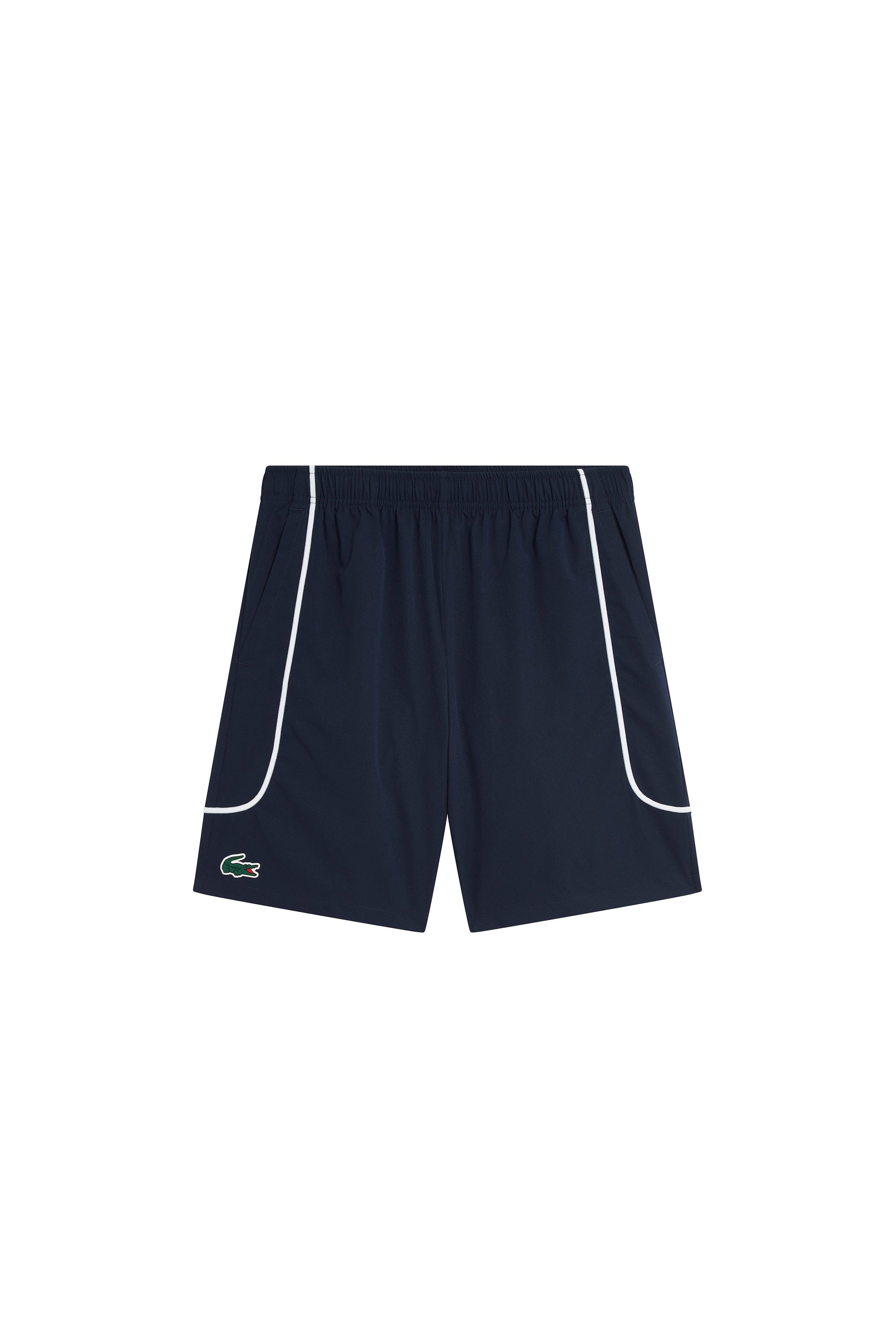 Short à liseré avec logo - Marine