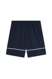 Short à liseré avec logo - Marine
