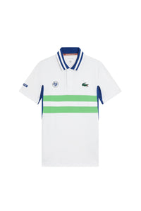 Polo à manches courtes - Blanc & Oseille-Capitaine