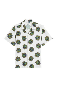 Chemise à manches courtes imprimée - Farine & Ananas Noir