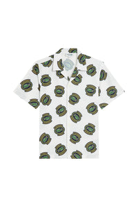 Chemise à manches courtes imprimée - Farine & Ananas Noir