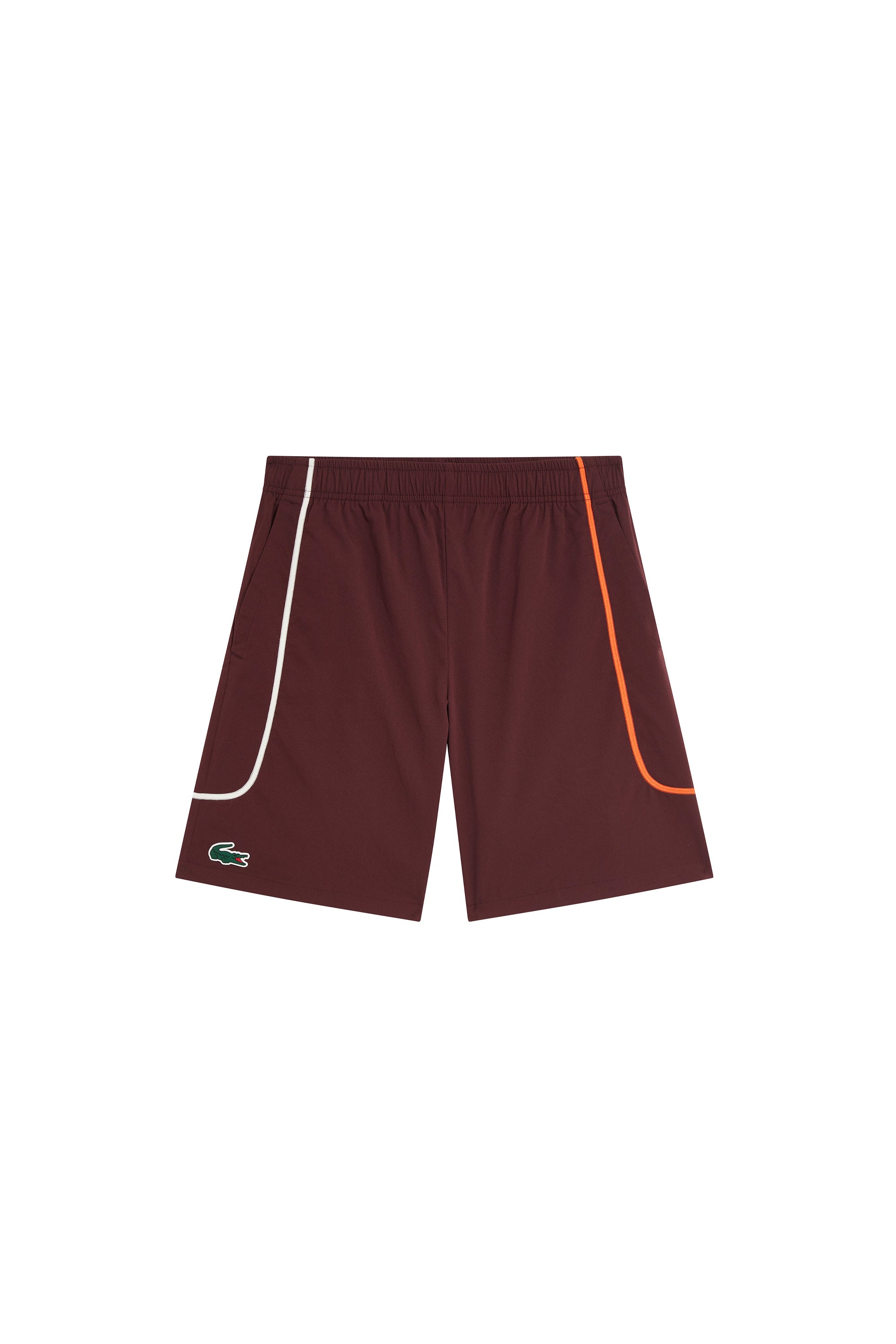 Shorts with logo piping - Expresso