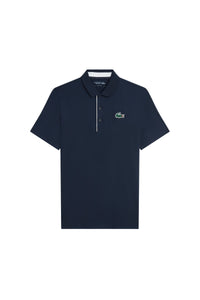 Polo avec logo boutonné - Marine & Blanc