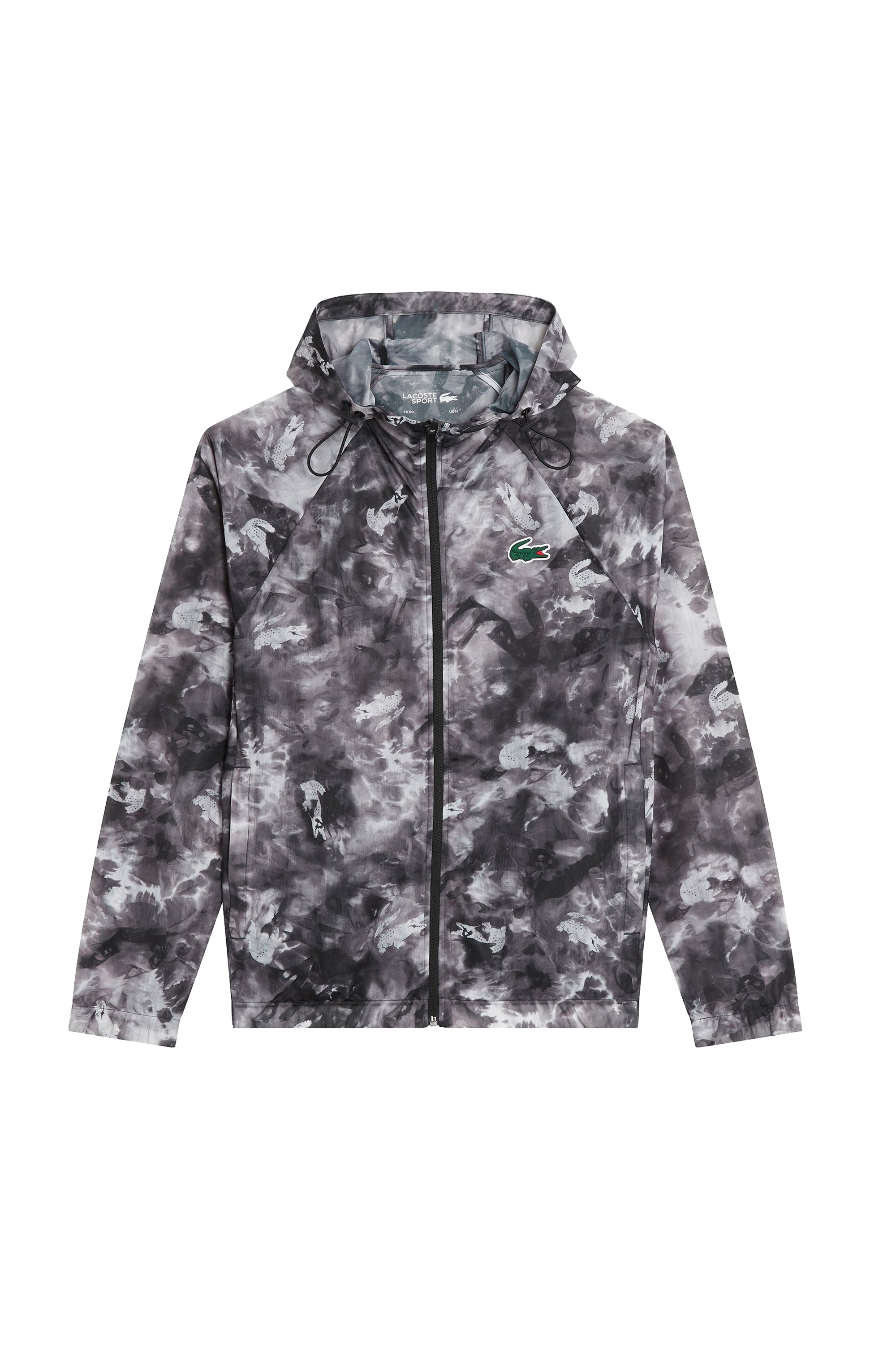 Blouson à capuche imprimé - Calluna & Noir