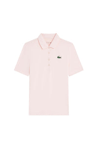 Polo avec logo boutonné - Flamant