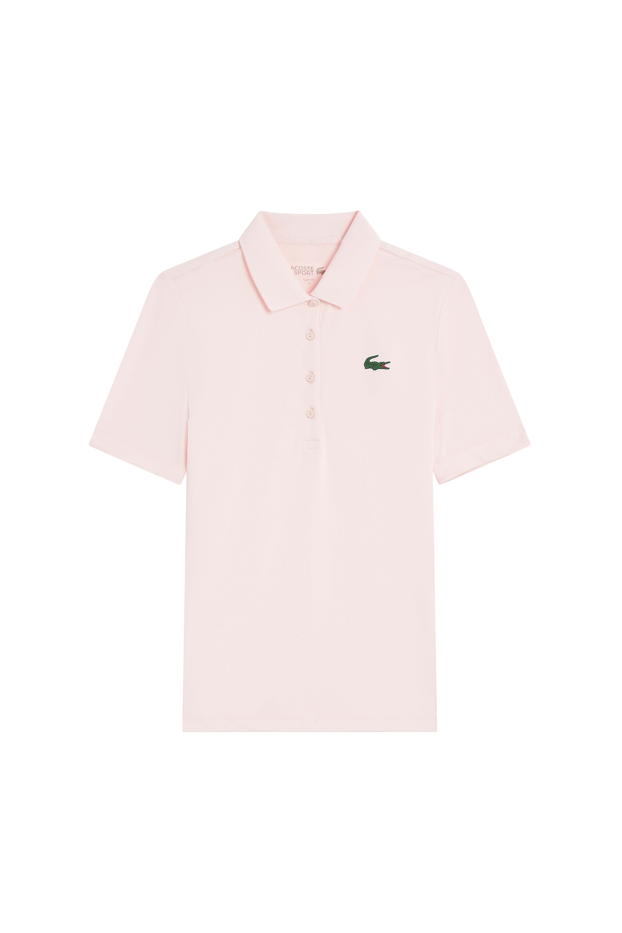 Polo avec logo boutonné - Flamant