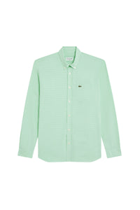 Pocket gingham shirt - Blanc & Liamone