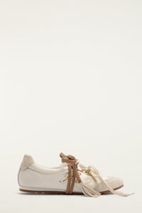 Ivory And Sand Sneakers - Ivory And Sand