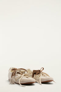 Ivory And Sand Sneakers - Ivory And Sand