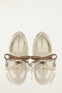 Ivory And Sand Sneakers - Ivory And Sand