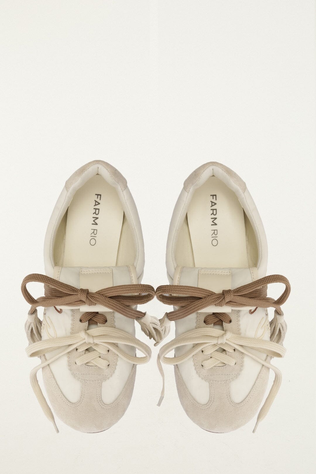 Ivory And Sand Sneakers - Ivory And Sand