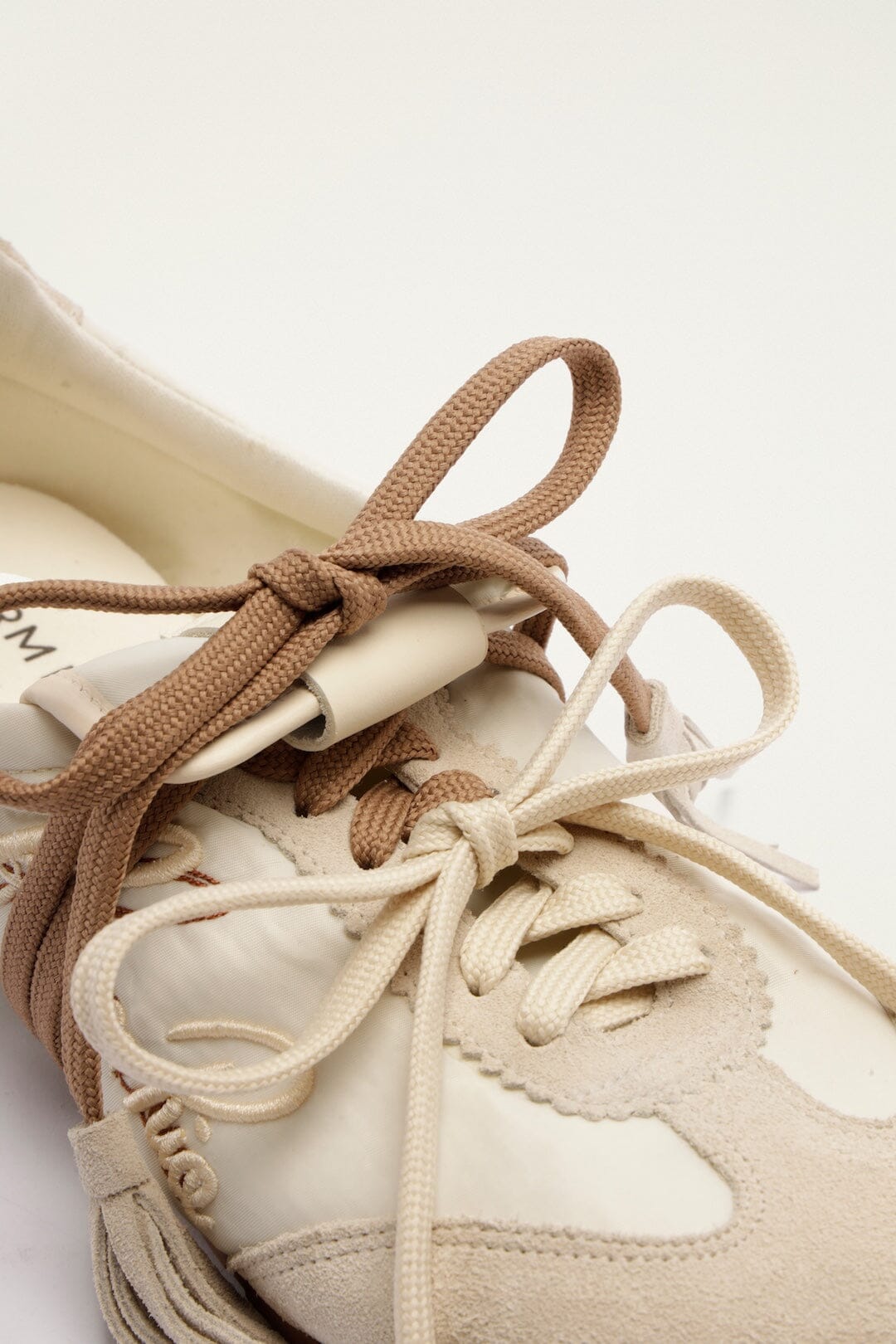 Ivory And Sand Sneakers - Ivory And Sand