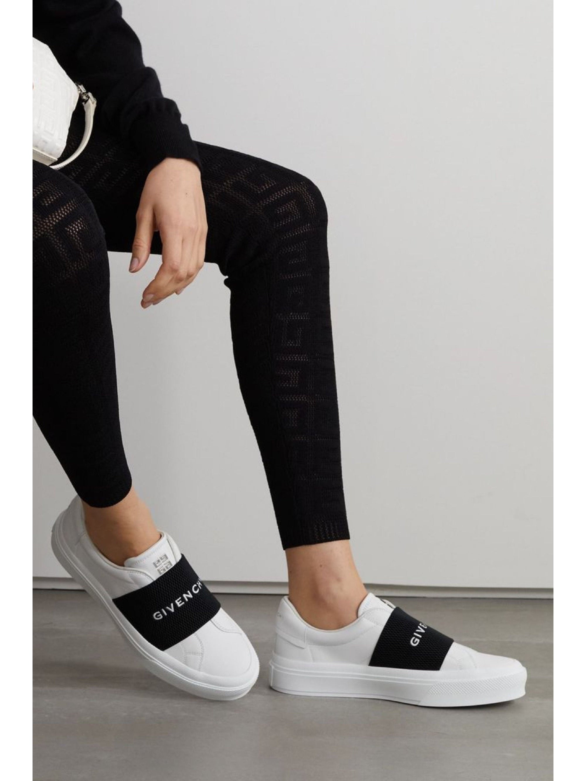 CALF LEATHER/GIVENCHY ELASTIC