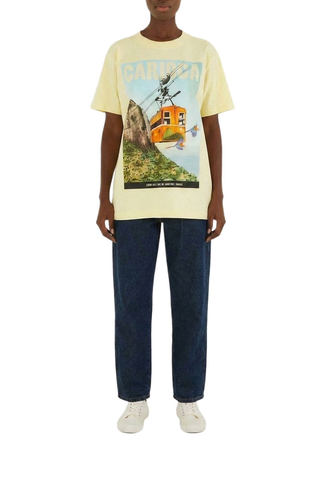 NEW_FELIX_JAMBES_Light Yellow T-shirt - Light Yellow