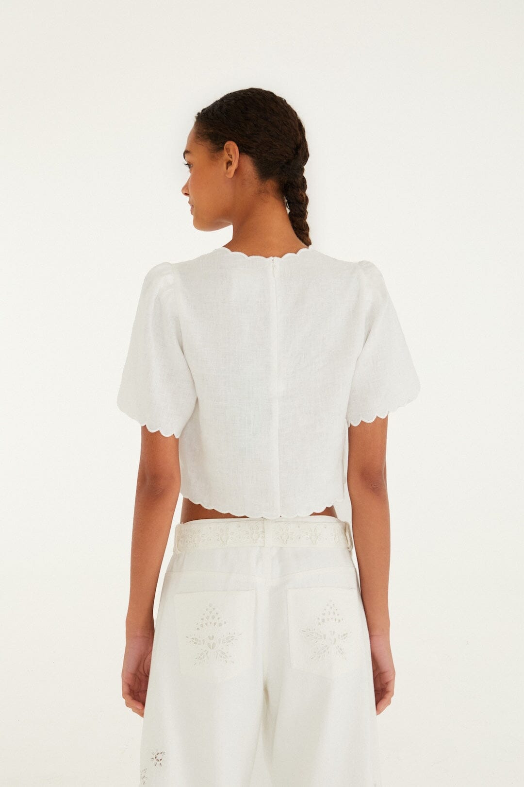 Off White Top - Off White