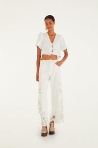 Off White Top - Off White