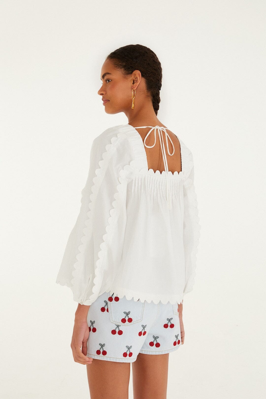 Off White Blouse - Off White