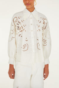 Off White Chemise - Off White