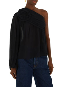 FELIX_JAMBES_Black Blouse - Black