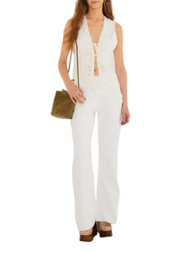 NEW_DIFFUSELY_Off White Blouse - Off White