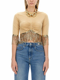 Top manches courtes - Raffia
