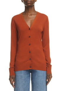 BASEPLUS_Tulip Red CARDIGAN - Tulip Red