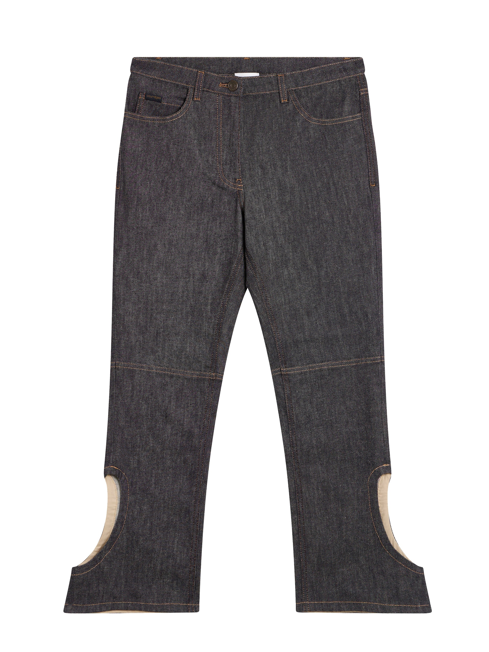 PREMIUM 38pcs NEW / PANTALON INVERSÉ EN DENIM  - Dark Heather Grey