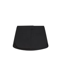 11pcs RELIQUAT 150€ / Jupe poches héritage en sergé - Black