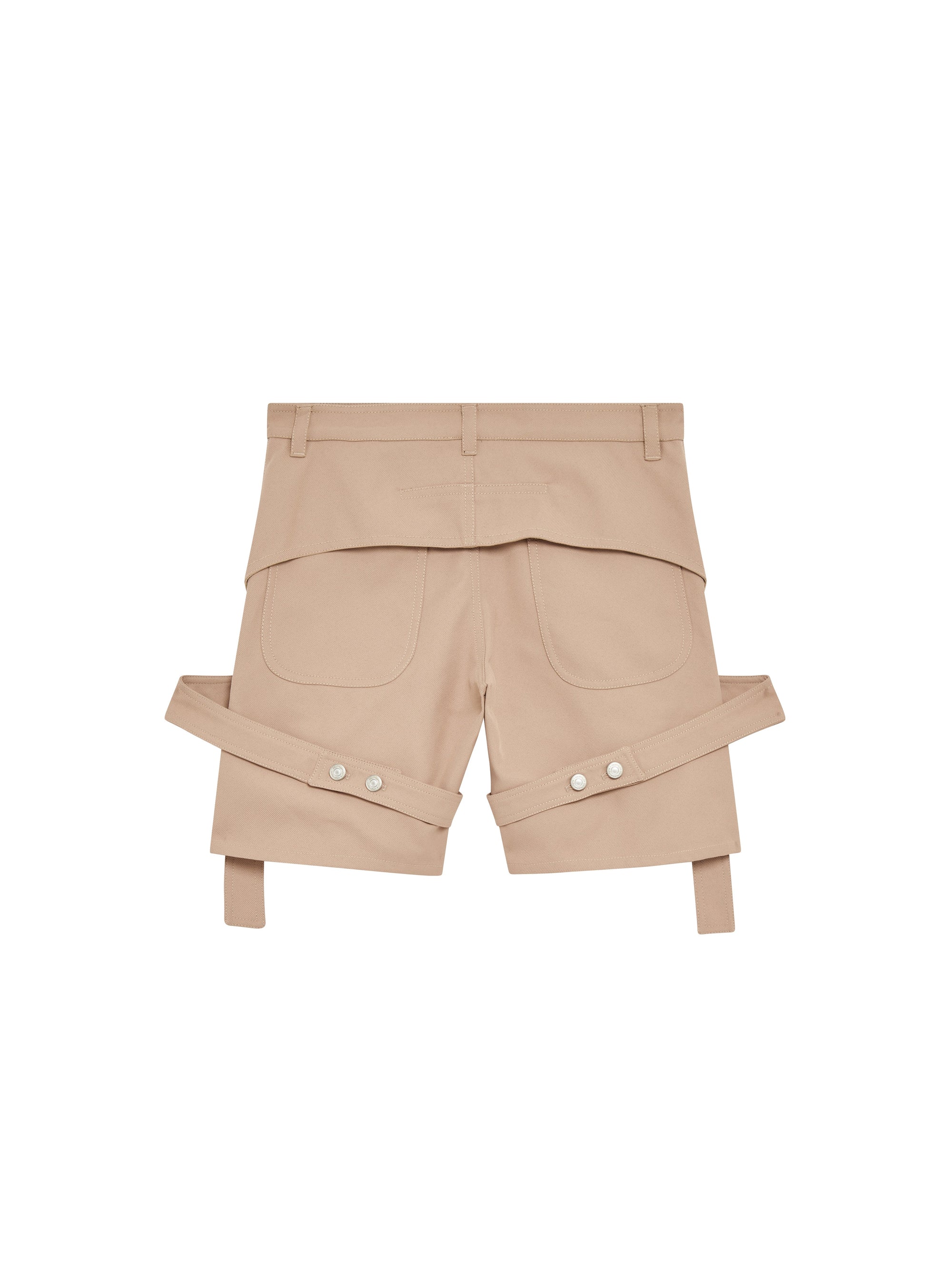 1pcs RELIQUAT 150€ / Short chaps retro en sergé - Sand