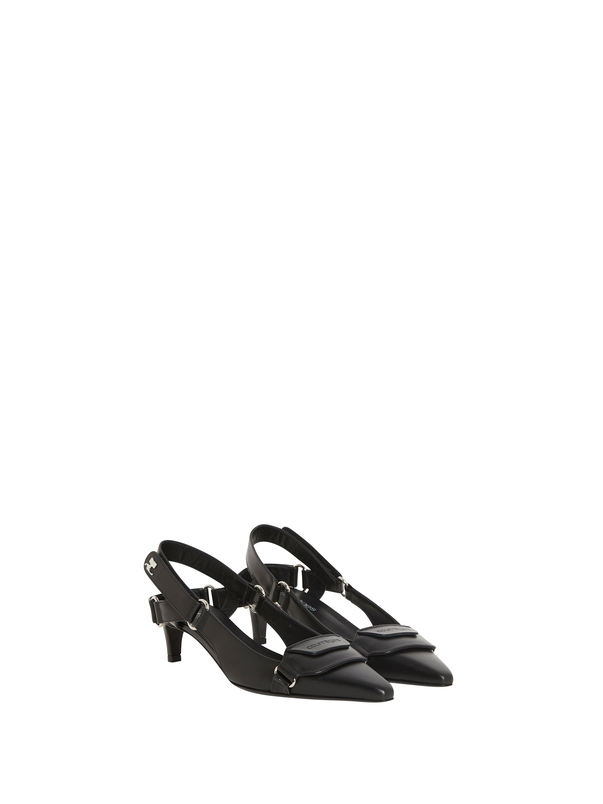 3pcs RELIQUAT 250€ / Escarpins racer en cuir lisse - Black
