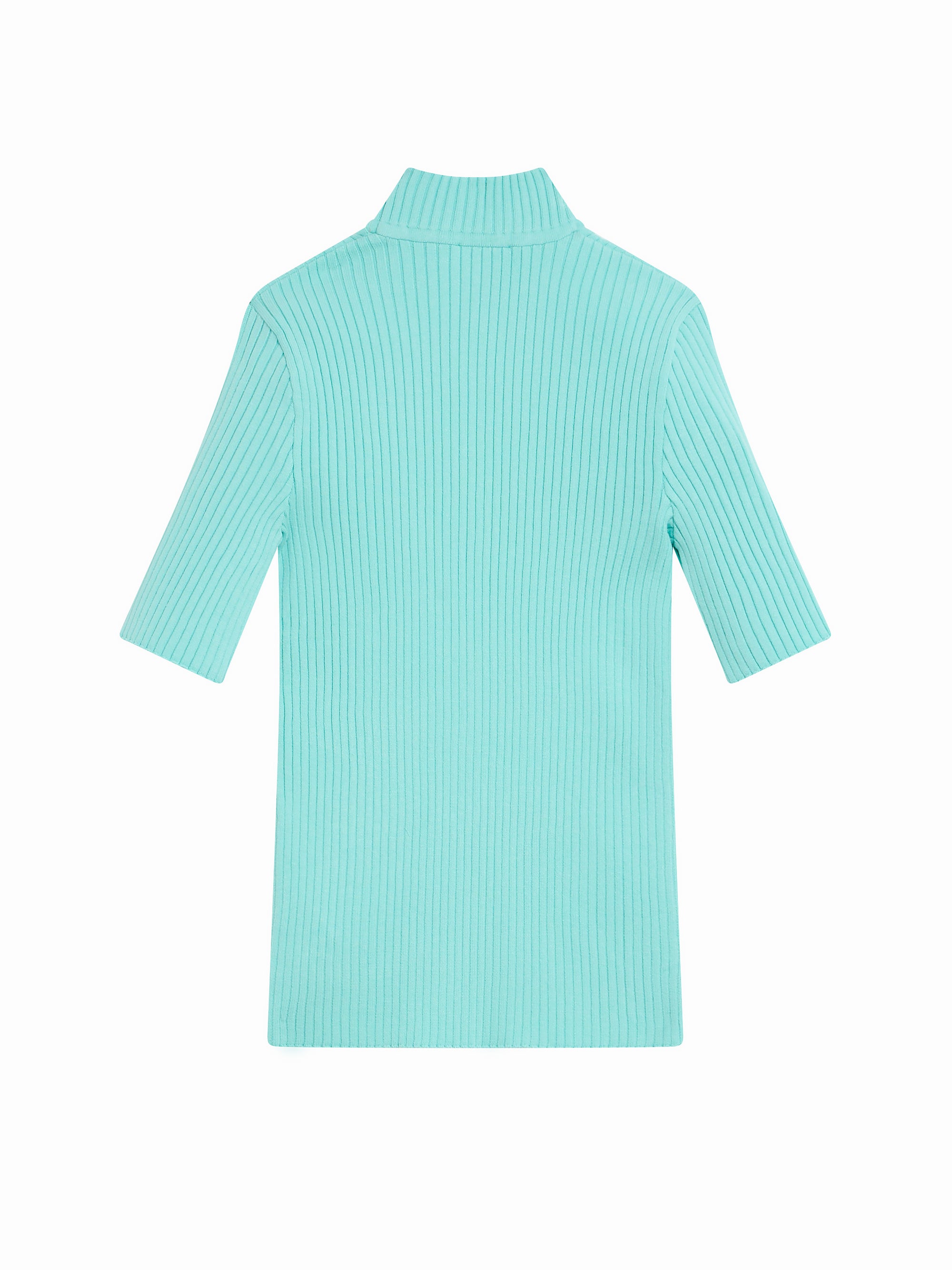 90pcs NEW / REEDITION SS RIB KNIT - Turquese