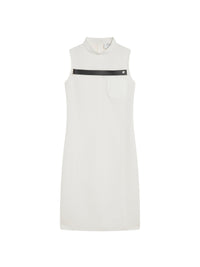 31pcs RELIQUAT 390€ / Robe tailleur longue strap en sergé - Heritage white