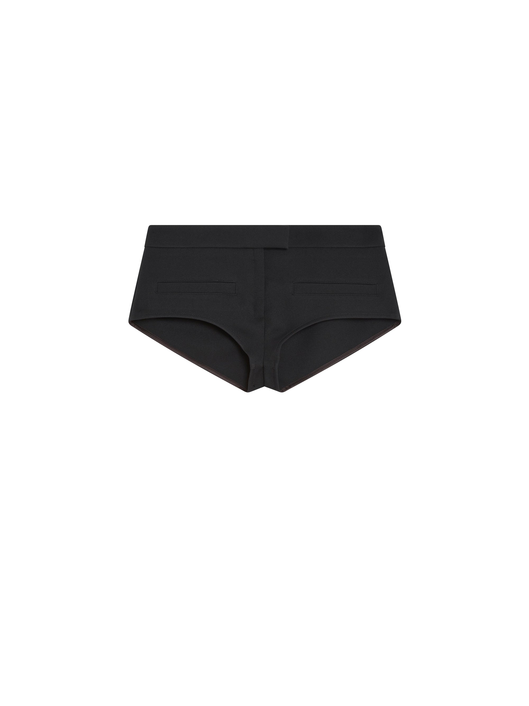 2pcs RELIQUAT 95€ / Short héritage en sergé - Black