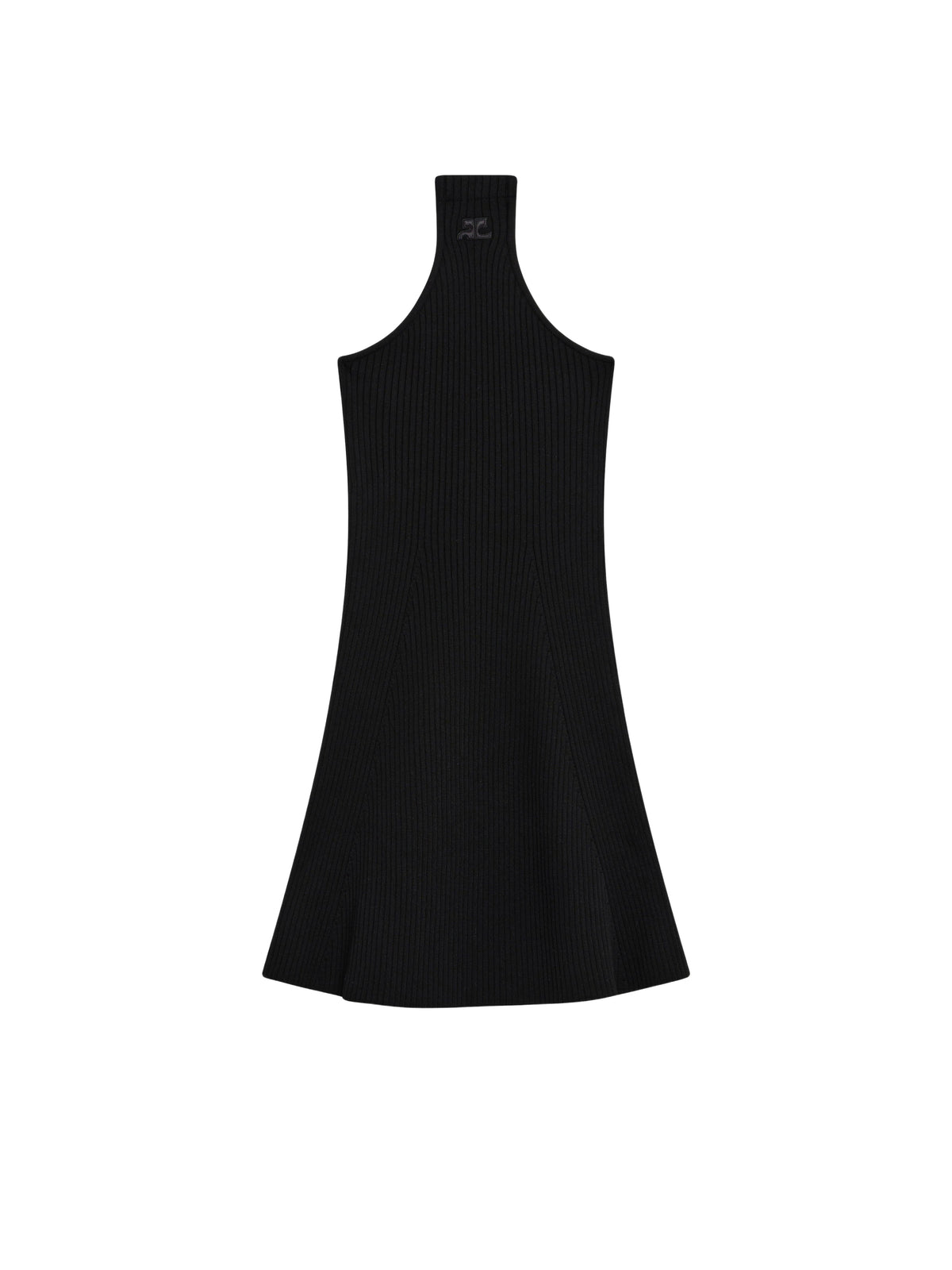 PRIX MARQUE : 120 / ROBE MINI CHOCKER RIB KNIT